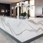Quartz reception desk