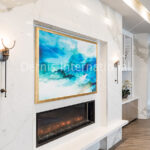 Porcelain Fireplace wall