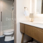 Custom Vanity base and quartz top