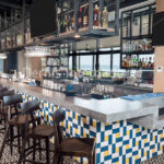 Quartz Bar and Drink rail